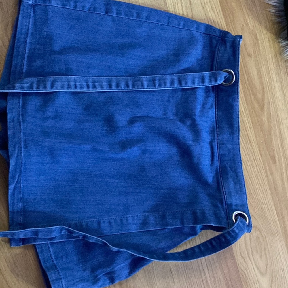 Blue skirt